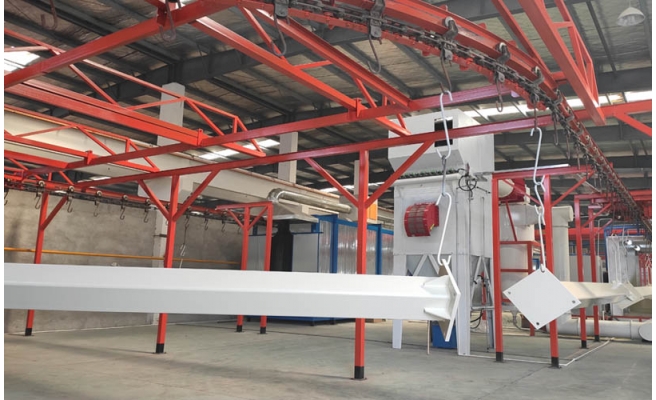 蘇州無錫靜電噴塑 噴漆噴塑生產線